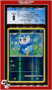 Supreme Victors Piplup Reverse Holo 121/147 CGC 8 - Subgrades