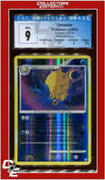 Arceus Omastar Reverse Holo 23/99 CGC 9 - Subgrades
