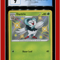 Shining Fates SV002 Dartrix Holo CGC 9