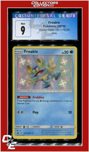 Hidden Fates SV11 Froakie Holo CGC 9