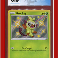 Shining Fates SV004 Grookey Holo CGC 8.5