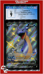 Shining Fates SV110 Lapras V CGC 9