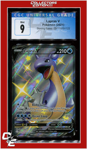 Shining Fates SV110 Lapras V CGC 9