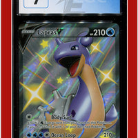 Shining Fates SV110 Full Art Lapras V CGC 9