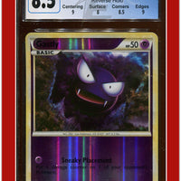 Triumphant 63 Gastly Reverse Holo CGC 8.5 - Subgrades