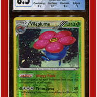 Boundaries Crossed Vileplume Reverse Holo 3/149 CGC 8.5 - Subgrades