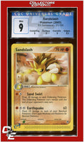 EX Sandstorm Sandslash 21/100 CGC 9 - Subgrades
