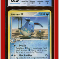 EX Sandstorm Azumarill 30/100 CGC 8.5 - Subgrades