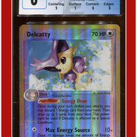 EX Ruby & Sapphire Delcatty Reverse Holo 5/109 CGC 6 - Subgrades