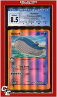 EX Ruby & Sapphire Wailord Reverse Holo 14/109 CGC 8.5 - Subgrades
