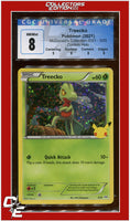 McDonald's Collection 2021 Treecko Confetti Holo 3/25 CGC 8 - Subgrades
