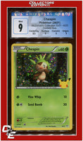 McDonald's Collection 2021 Chespin Confetti Holo 6 CGC 9 - Subgrades
