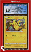 McDonald's Collection 2021 Pikachu Confetti Holo 25 CGC 8.5 - Subgrades
