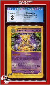 Expedition Alakazam 33/165 CGC 8