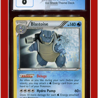 Boundaries Crossed Blastoise Theme Deck 31/149 CGC 8