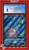 Sun & Moon 139 Lapras GX CGC 8
