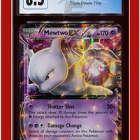 Black Star Promo Mewtwo EX XY107 CGC 8.5