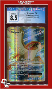 Evolutions Pidgeot EX 104/108 CGC 8.5