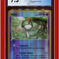 EX Sandstorm Ralts Reverse Holo 74/100 CGC 7.5