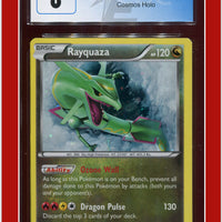 Black Star Promo Rayquaza Cosmos Holo XY64 CGC 8