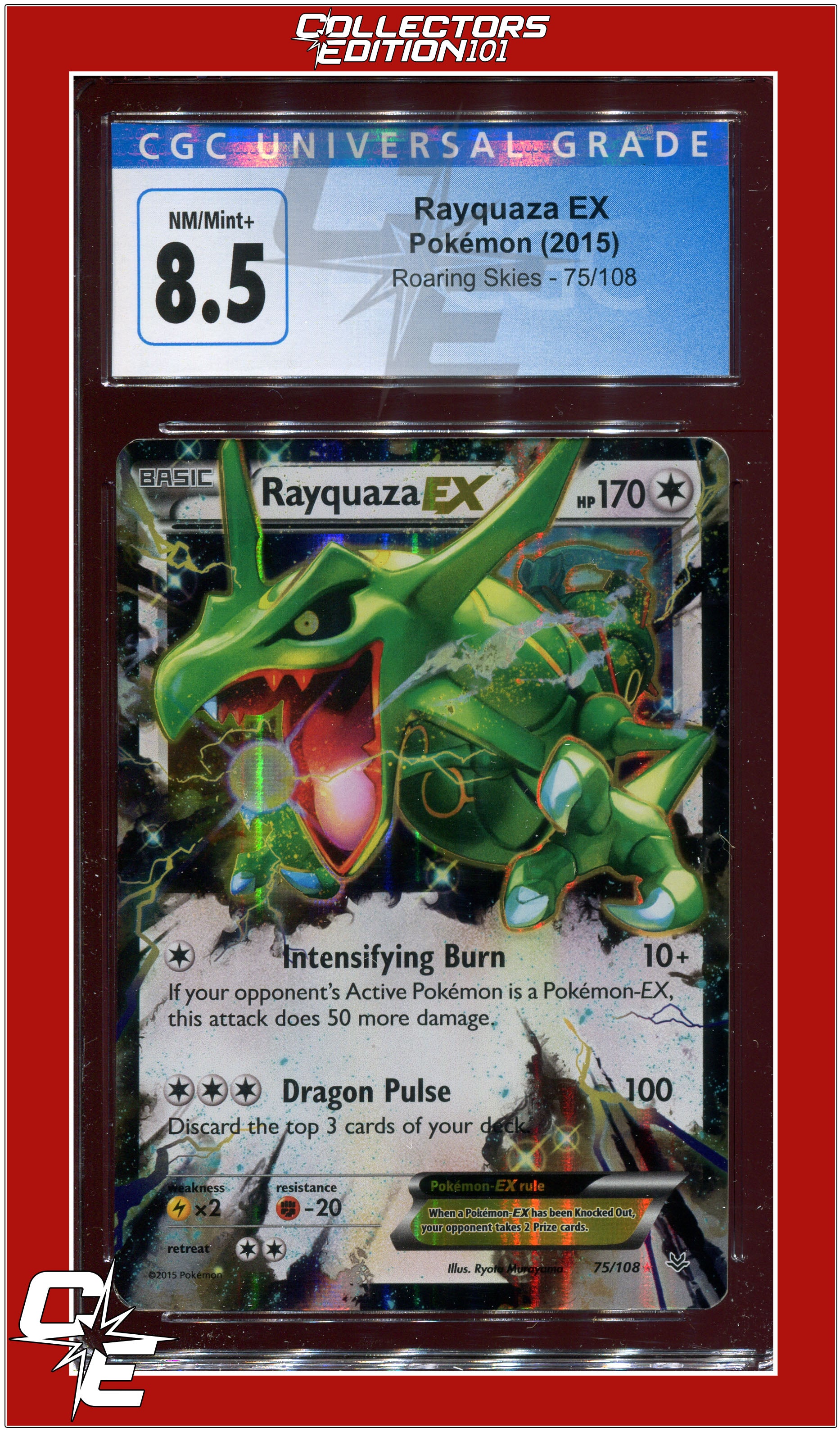 Pokemon Roaring Skies hotsell Rayquaza Lot