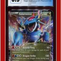 Black Star Promo Salamence EX XY170 CGC 8.5