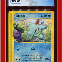 Expedition 134 Totodile CGC 8.5