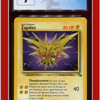 Fossil Zapdos 30/62 CGC 9