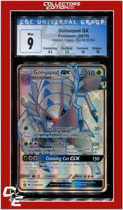 Hidden Fates Golisopod GX SV48/SV94 CGC 9 - Subgrades