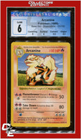 Base Set 23 Arcanine Shadowless CGC 6 - Subgrades
