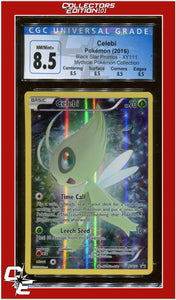 Black Star Promo Celebi XY111 CGC 8.5 - Subgrades