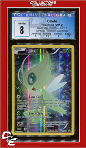 Black Star Promo Celebi XY111 CGC 8 - Subgrades