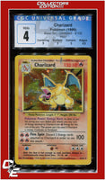 Base Set Charizard Holo 4/102 CGC 4 - Subgrades
