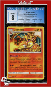 Team Up Charizard 14/181 CGC 8 - Subgrades