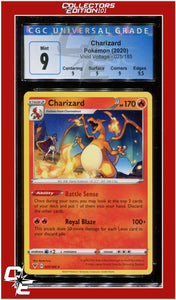 Vivid Voltage Charizard 025/185 CGC 9 - Subgrades