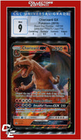 Black Star Promo Charizard GX SM195 CGC 9 - Subgrades
