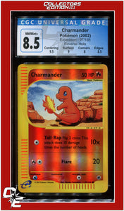 Expedition 97 Charmander Reverse Holo CGC 8.5 - Subgrades