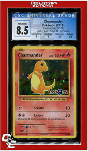 Evolutions Charmander Cos. Holo Toys R Us Promo 9/108 CGC 8.5 - Subgrades