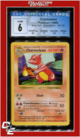 Base Set 24 Charmeleon Shadowless CGC 6 - Subgrades
