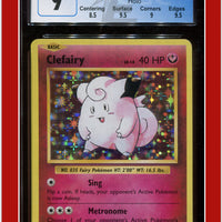 Evolutions Clefairy Holo 63/108 CGC 9 - Subgrades