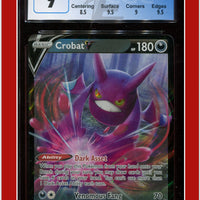 Shining Fates Crobat V 044/072 CGC 9 - Subgrades