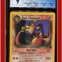 Team Rocket Dark Charizard 21/82 CGC 9 - Subgrades