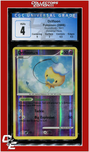 Stormfront Drifloon Reverse Holo SH1 CGC 4 - Subgrades