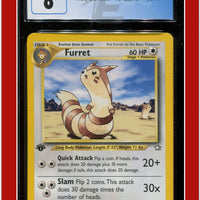 Neo Genesis 1st Edition Furret 35/111 CGC 8