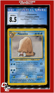 Neo Genesis 1st Edition Piloswine 44/111 CGC 8.5