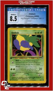 Neo Genesis 1st Edition Oddish 68/111 CGC 8.5