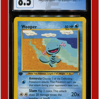 Neo Genesis 1st Edition Wooper 82/111 CGC 8.5