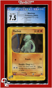 Expedition Machop 117/165 CGC 7.5