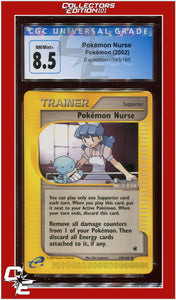 Expedition Pokémon Nurse 145/165 CGC 8.5