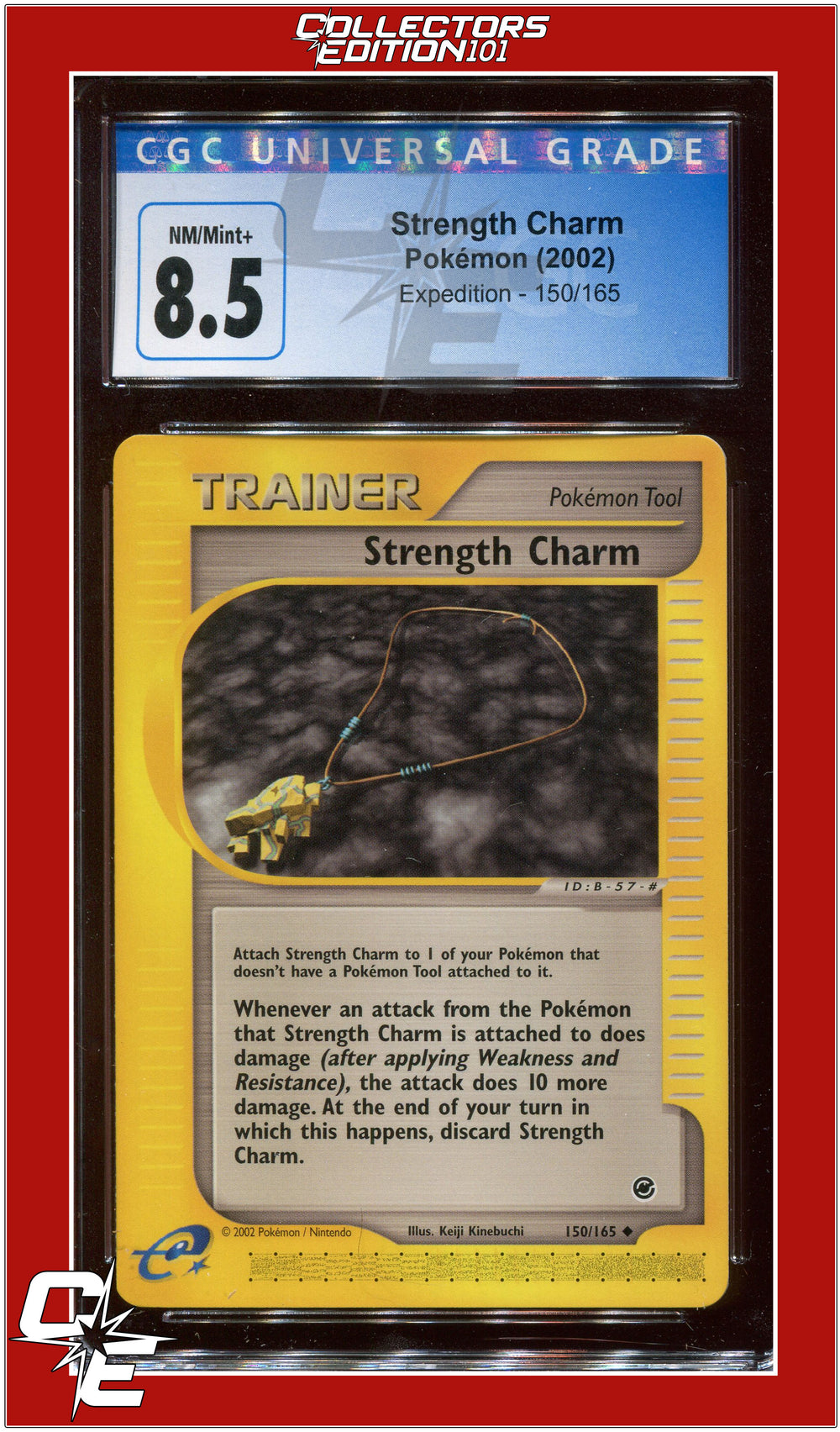 Expedition Strength Charm 150/165 CGC 8.5